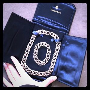Tiffany and Co- necklace and  bracelet set